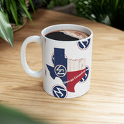 The Lone Star Ceramic Mug, (11oz, 15oz)