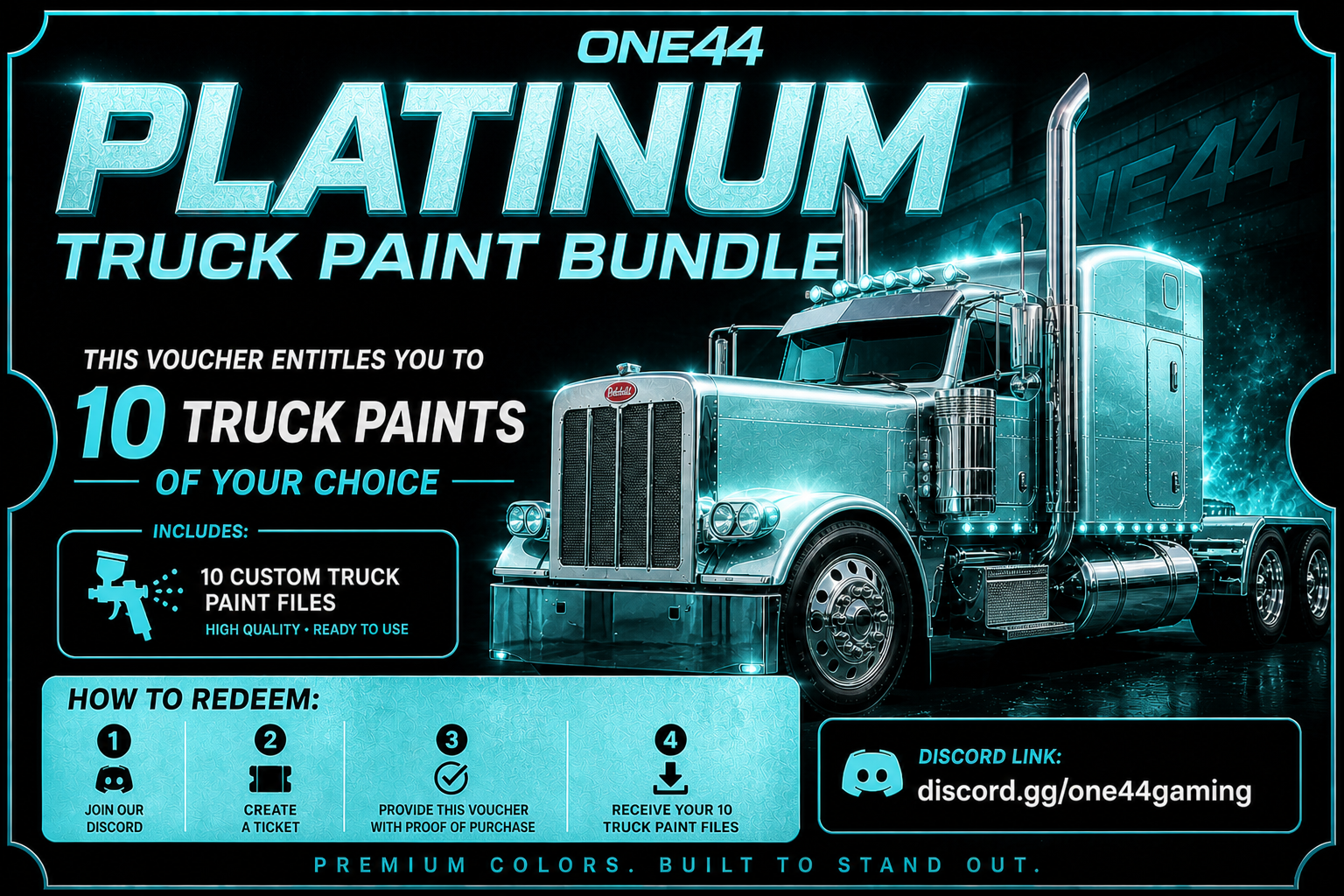 PLATINUM TRUCK PAINT BUNDLE