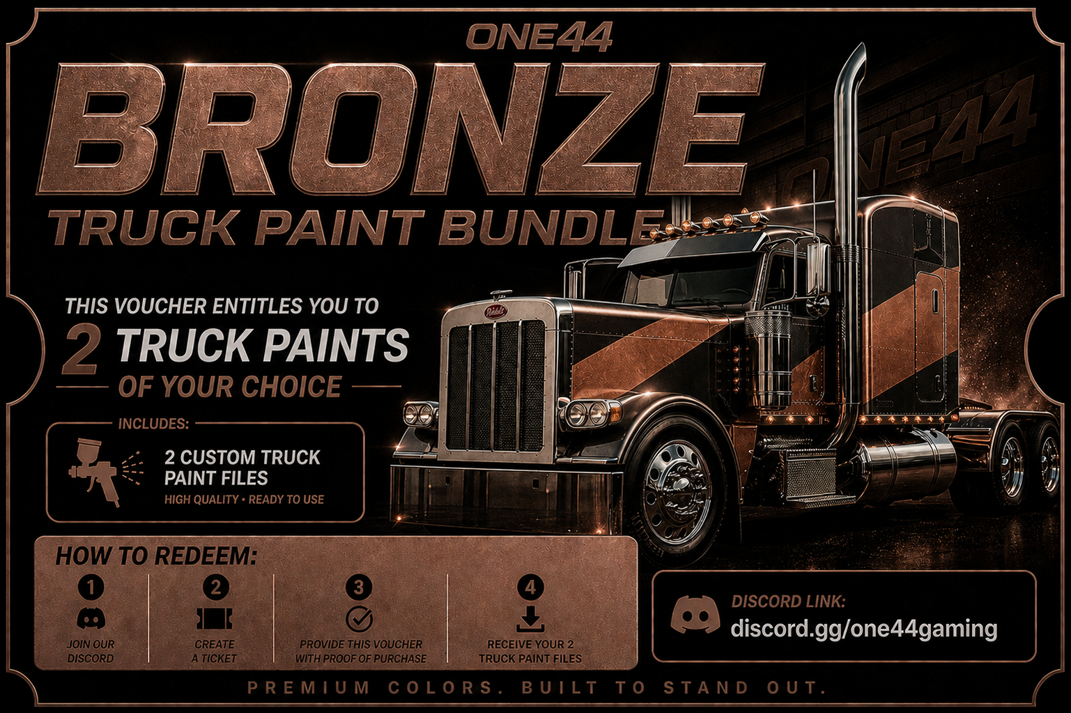 BRONZE TRUCK PAINT BUNDLE