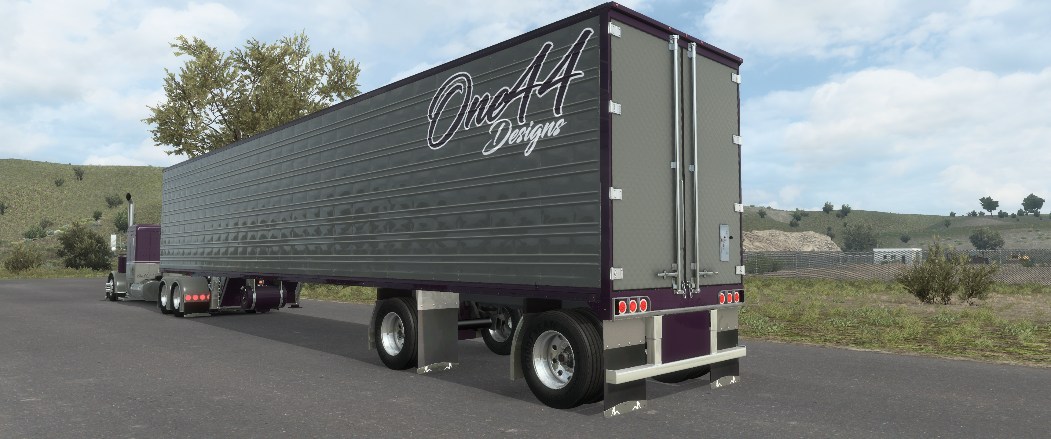 GD Everest ONE44 Designs Trailer Paint