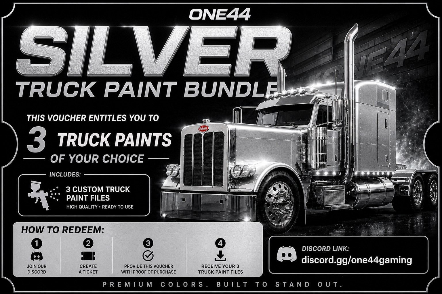 SILVER TRUCK PAINT BUNDLE